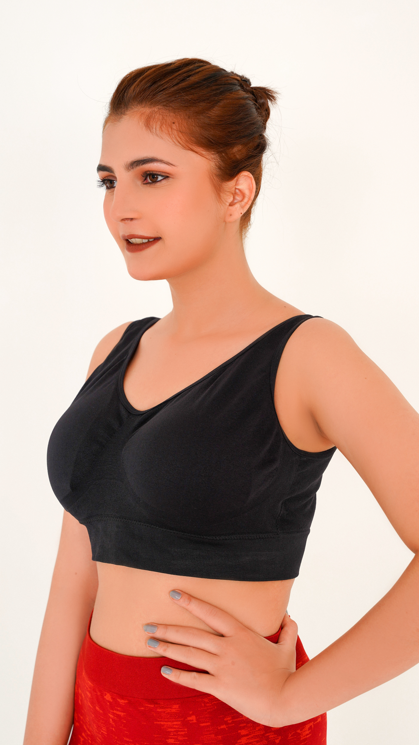 Double-Layered Seamless Comfort Bra