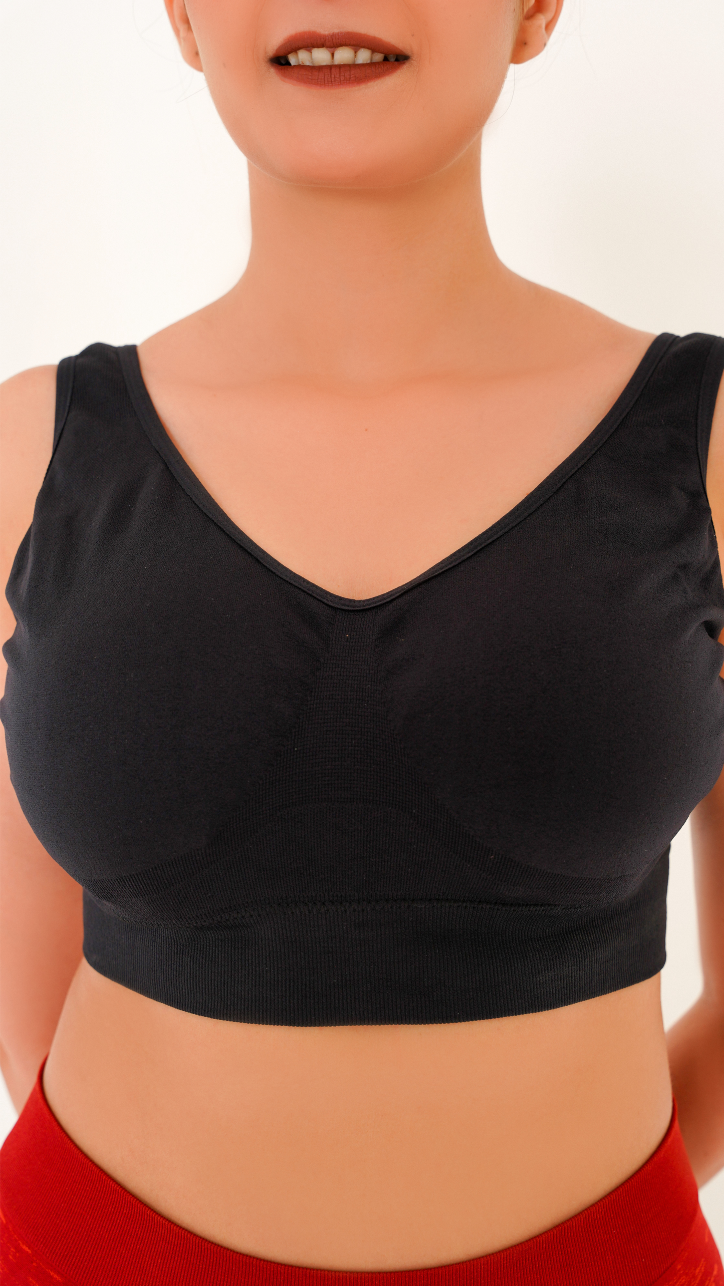 Double-Layered Seamless Comfort Bra